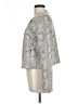 Cupcakes & Cashmere Paisley Silver Jacket Size L - photo 5