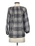 Joie 100% Silk Gray 3/4 Sleeve Silk Top Size S - photo 2