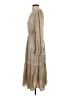 Andree by UNIT 100% Polyester Tan Casual Dress Size S - photo 5