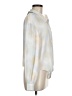 Petite Studio New York 100% Polyester Tie-dye Ivory Long Sleeve Blouse Size M - photo 4