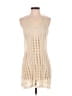 Cha Cha 100% Polyester Tan Cocktail Dress Size S - photo 1