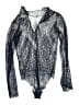 Skin Black Blue Bodysuit Size XS (0) - photo 1