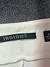 Insight Solid White Dress Pants Size 6 - photo 4