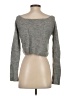 Express x Olivia Culpo Metallic Gray Pullover Sweater Size XXS - photo 2