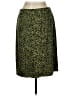 Anne Klein Animal Print Green Casual Skirt Size L - photo 2