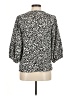 Vince Camuto Gray 3/4 Sleeve Blouse Size M - photo 2