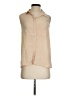 Club Monaco Tan Sleeveless Button-Down Shirt Size S (estimated) - photo 1
