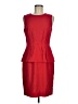 Calvin Klein Red Cocktail Dress Size 6 - photo 1