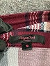 Assorted Brands Plaid Burgundy Long Sleeve Button-Down Shirt Size M - photo 7