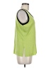 misook 100% Acrylic Green Sleeveless Top Size M - photo 4