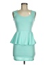 Deb Teal Cocktail Dress Size M - photo 1
