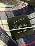 Jachs Girlfriend 100% Rayon Plaid Blue Sleeveless Button-Down Shirt Size M (estimated) - photo 7