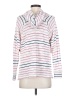 Sundry Stripes Pink White Pullover Sweater Size Sm (1) - photo 2