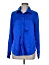 Shein Blue Long Sleeve Blouse Size 8 - 10 - photo 1