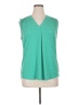 Liz Claiborne Green Sleeveless Blouse Size XL - photo 1