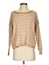 Splendid Stripes Tan Pullover Sweater Size XS - photo 1