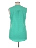 Liz Claiborne Green Sleeveless Blouse Size XL - photo 2