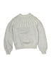 Crewcuts Metallic Silver Pullover Sweater Size 8 - 9 - photo 2