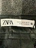 Zara 100% Polyester Black Casual Pants Size 0 - photo 3