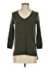 Neiman Marcus 100% Cashmere Green Cashmere Pullover Sweater Size XS - photo 1