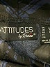 Attitudes by Renee Black Blue Poncho Size M - photo 7