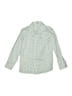 Calvin Klein Checkered-gingham Green Long Sleeve Button-Down Shirt Size 7 - photo 1