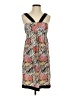 Zara Basic Print Tan Cocktail Dress Size S - photo 1
