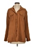 White Stag 100% Polyester Brown Long Sleeve Blouse Size S - photo 1