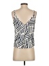 Shein 100% Polyester Ivory White Sleeveless Top Size 4 - photo 2