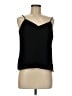 Banana Republic 100% Polyester Black Sleeveless Blouse Size M - photo 1