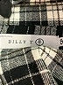 Billy T 100% Cotton Plaid Black Long Sleeve Button-Down Shirt Size S - photo 7