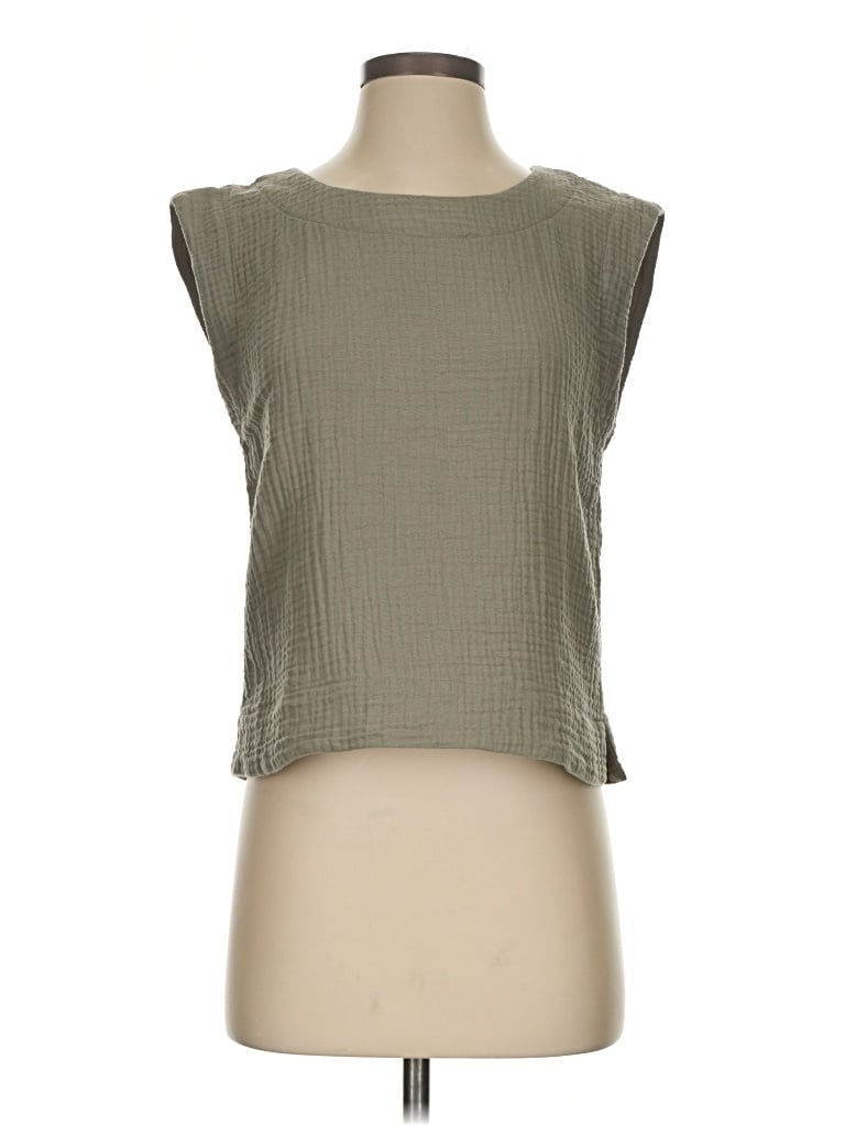 Pre-owned Haven Well Within Sleeveless T-shirt In Green