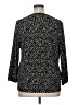 Talbots Black 3/4 Sleeve Blouse Size XL - photo 2