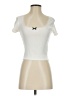 FB Sister Ivory Short Sleeve Top Size S - photo 1
