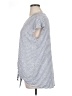 Max Studio Stripes Gray Short Sleeve Top Size 0X (estimated) - photo 5