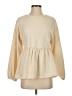 Zara Ivory Long Sleeve Blouse Size S - photo 1