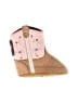 Old West Pink Brown Booties Size 4 (baby) - photo 1