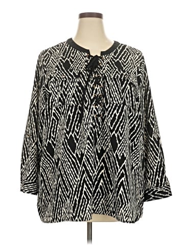 Calessa 3/4 Sleeve Blouse (view 1)