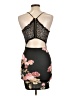 Windsor Floral Black Cocktail Dress Size L - photo 2