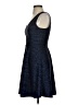 Charlotte Russe Metallic Blue Cocktail Dress Size S - photo 5