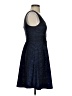 Charlotte Russe Metallic Blue Cocktail Dress Size S - photo 4