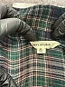 Max Studio 100% Rayon Plaid Green Long Sleeve Button-Down Shirt Size M - photo 7