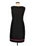 Connected Apparel Graphic Black Cocktail Dress Size 6 - photo 2