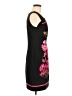 Connected Apparel Graphic Black Cocktail Dress Size 6 - photo 4
