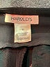 Harold's Solid Black Dress Pants Size 0 - photo 7