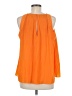 Ramy Brook 100% Polyester Orange Sleeveless Blouse Size M - photo 2