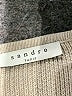 Sandro 100% Cotton Tan Pullover Sweater Size Sm (1) - photo 7