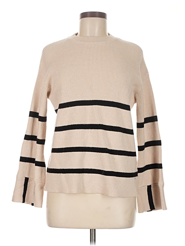 Pre-owned 4th & Reckless Turtleneck Sweater In Brown