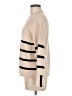 4th and Reckless Stripes Tan Turtleneck Sweater Size M - photo 5