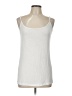 Lynn Ritchie Silver 100% Nylon White Tank Top Size L - photo 1